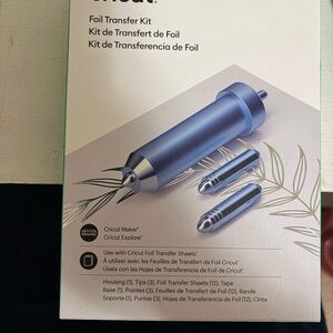 Cricut Foil Transfer kit Brand new!!! Never opened!!!